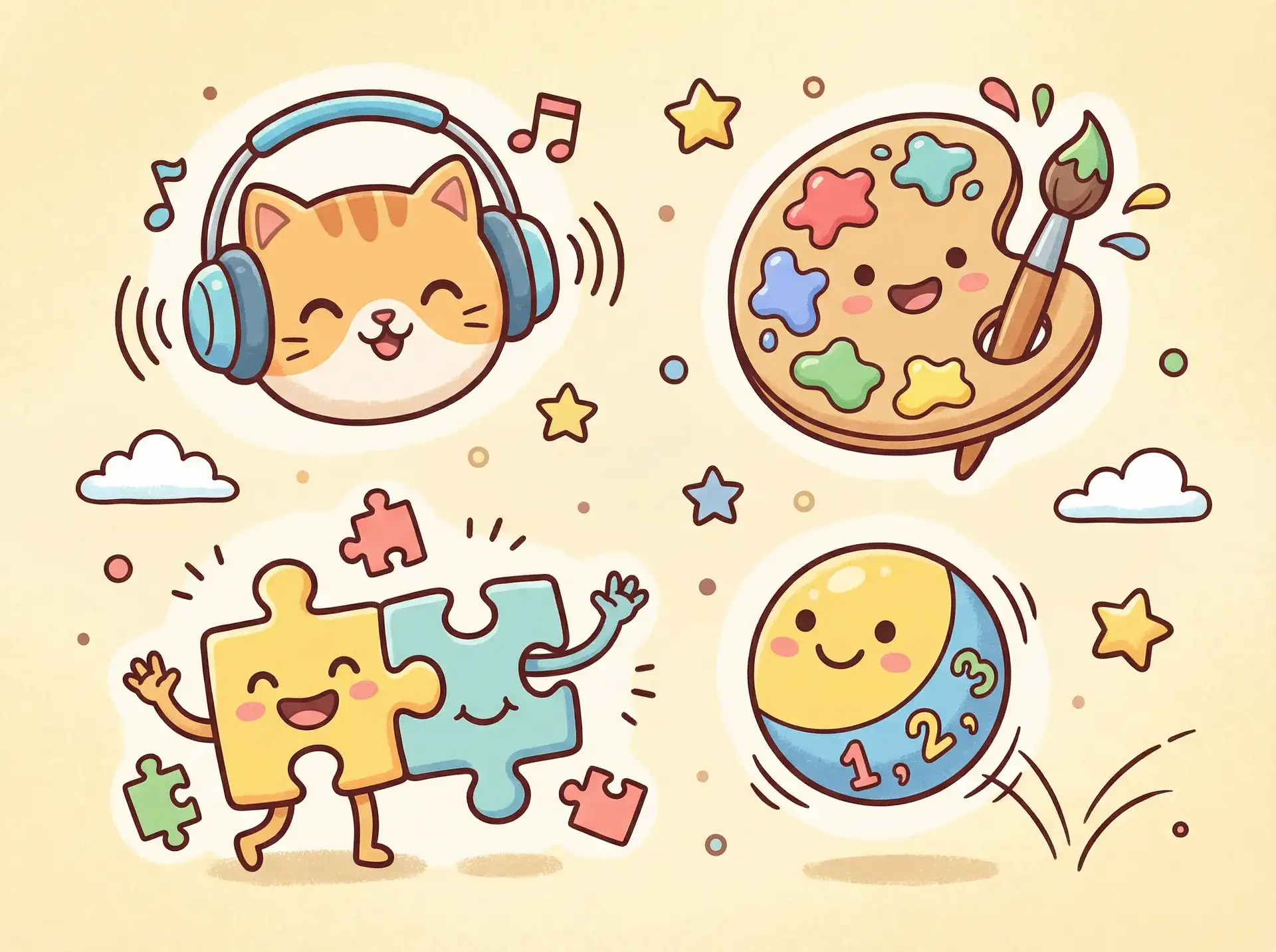 小朋友的手工作品 - 斗罗大陆2大乱斗交大 益智创作
